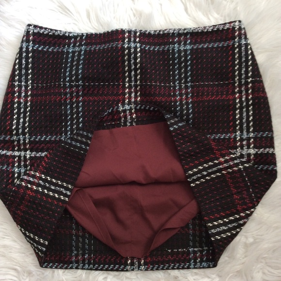 NWOT WHBM Plaid Boot Skirt - Picture 9 of 11